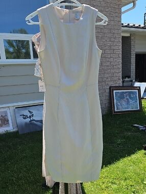 Sleeveless White Bodycon Dress - Elegant Sheath Dress